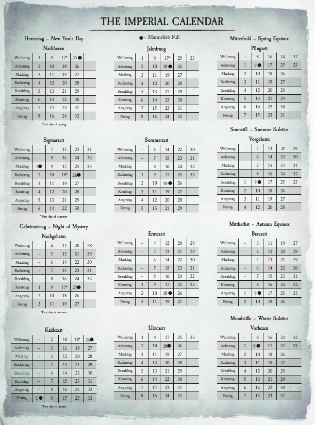 calendar